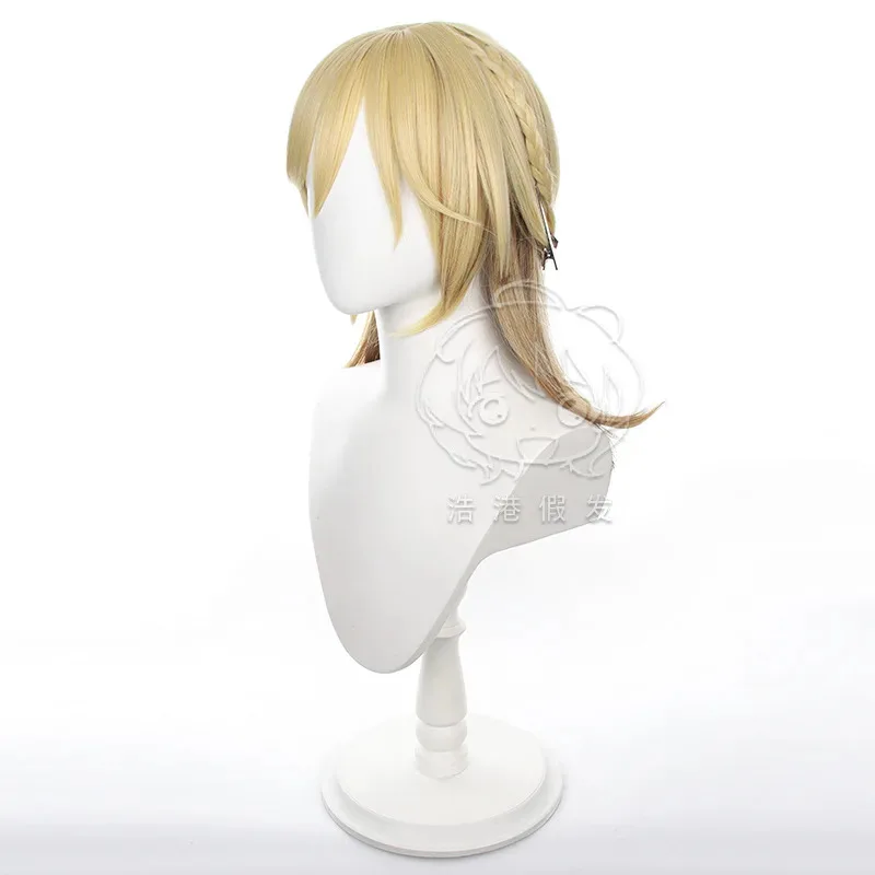 جينشين إمباكت كافيه كوسبلاي شعر صناعي مقاوم للحرارة لحفلات الهالوين