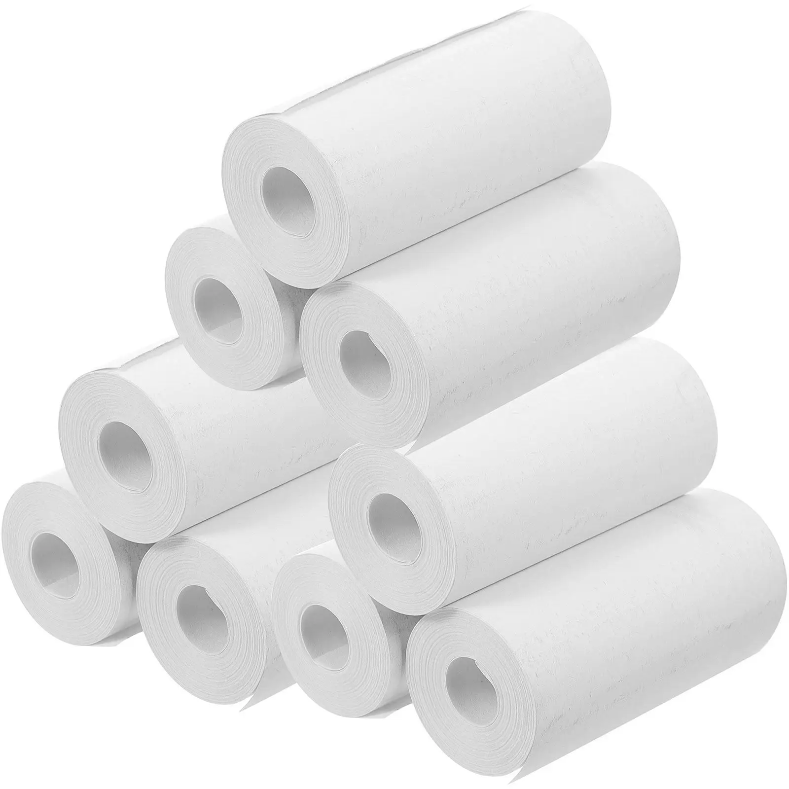 

10 Rolls Thermal Printer Label Paper for Sorting Stickers Waterproof Dust Resistant Self Adhesive Multipurpose