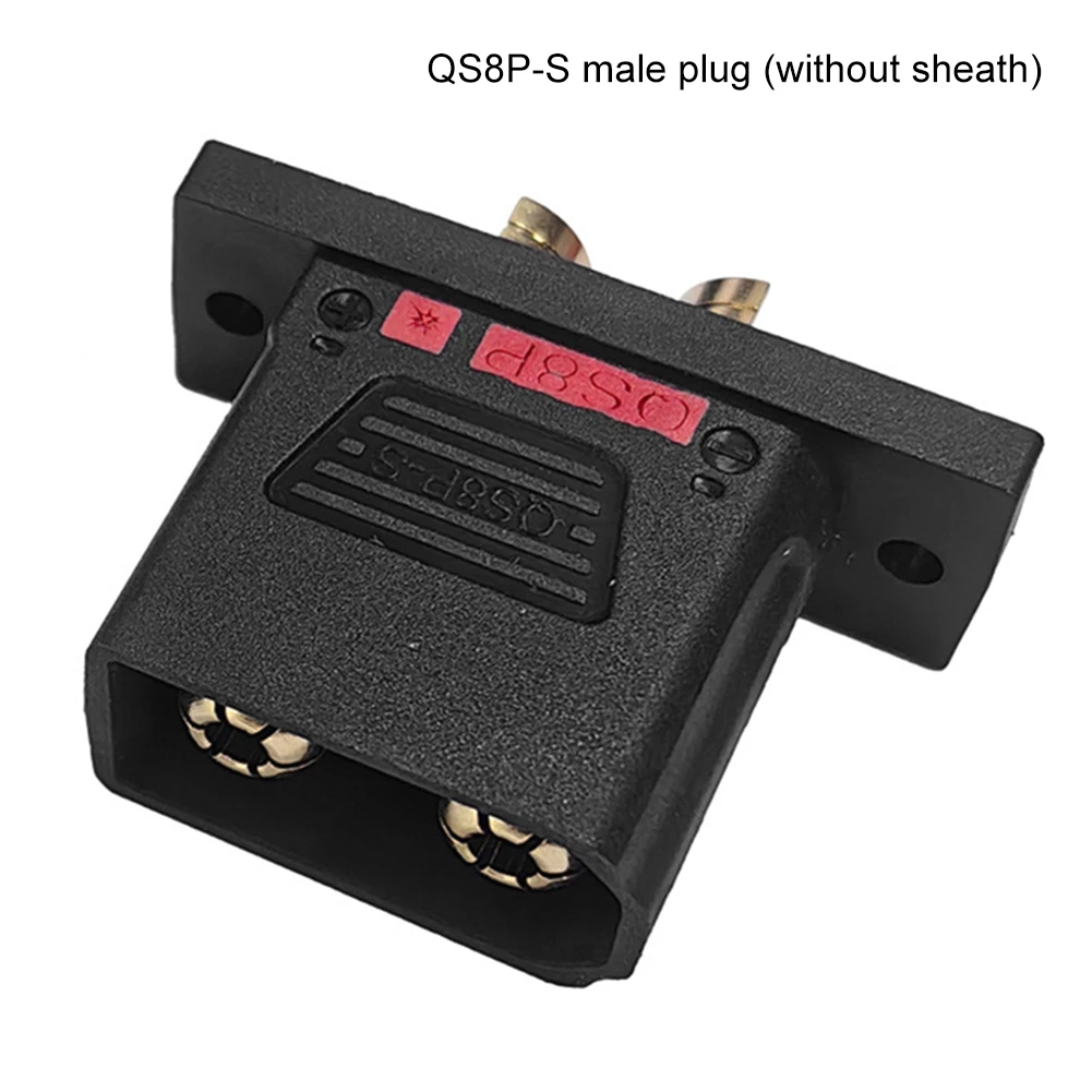 Energy Storage Connection Led Black Battery Connectors Wire Gauge 8 12AWG Rated Current 110A Shell Material PA