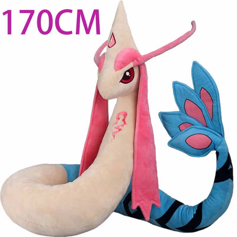 

Pokemon 170/200Cm Cute Anime Milotic Plush Doll Pillow Cartoon Adult Children's Birthday Gift Toys