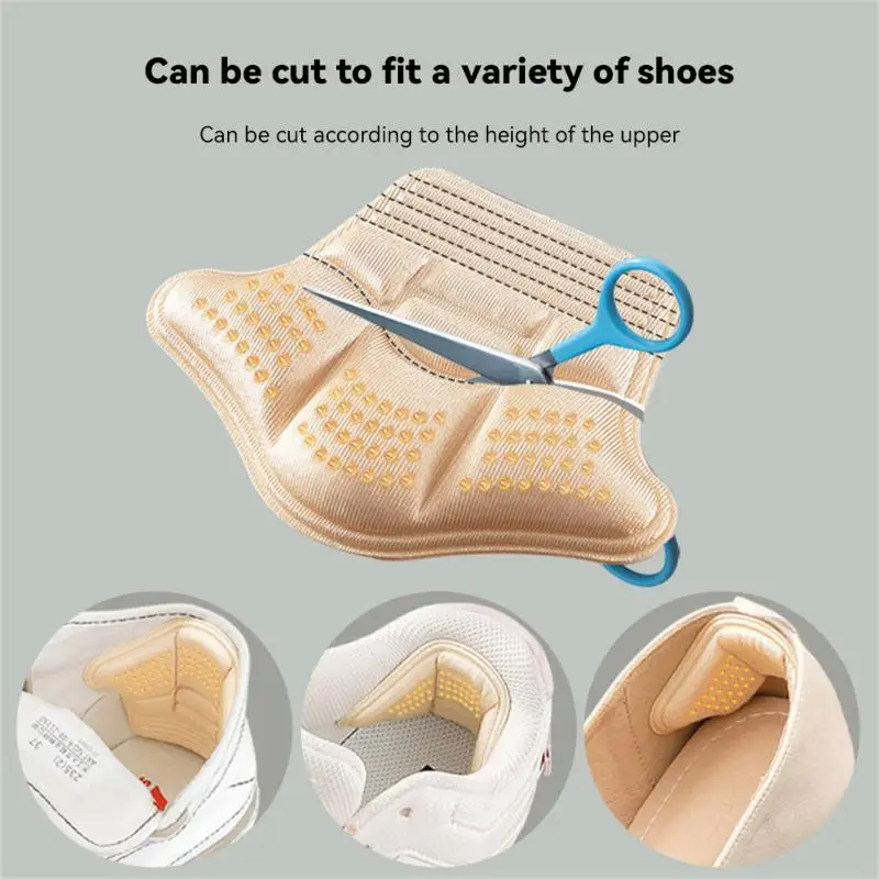 Shoe Insert Pad Thicked Non-slip Invisible Adhesive Pain Relief Shoes Accessories Heels GripsAdjustable Anti-wear Soft