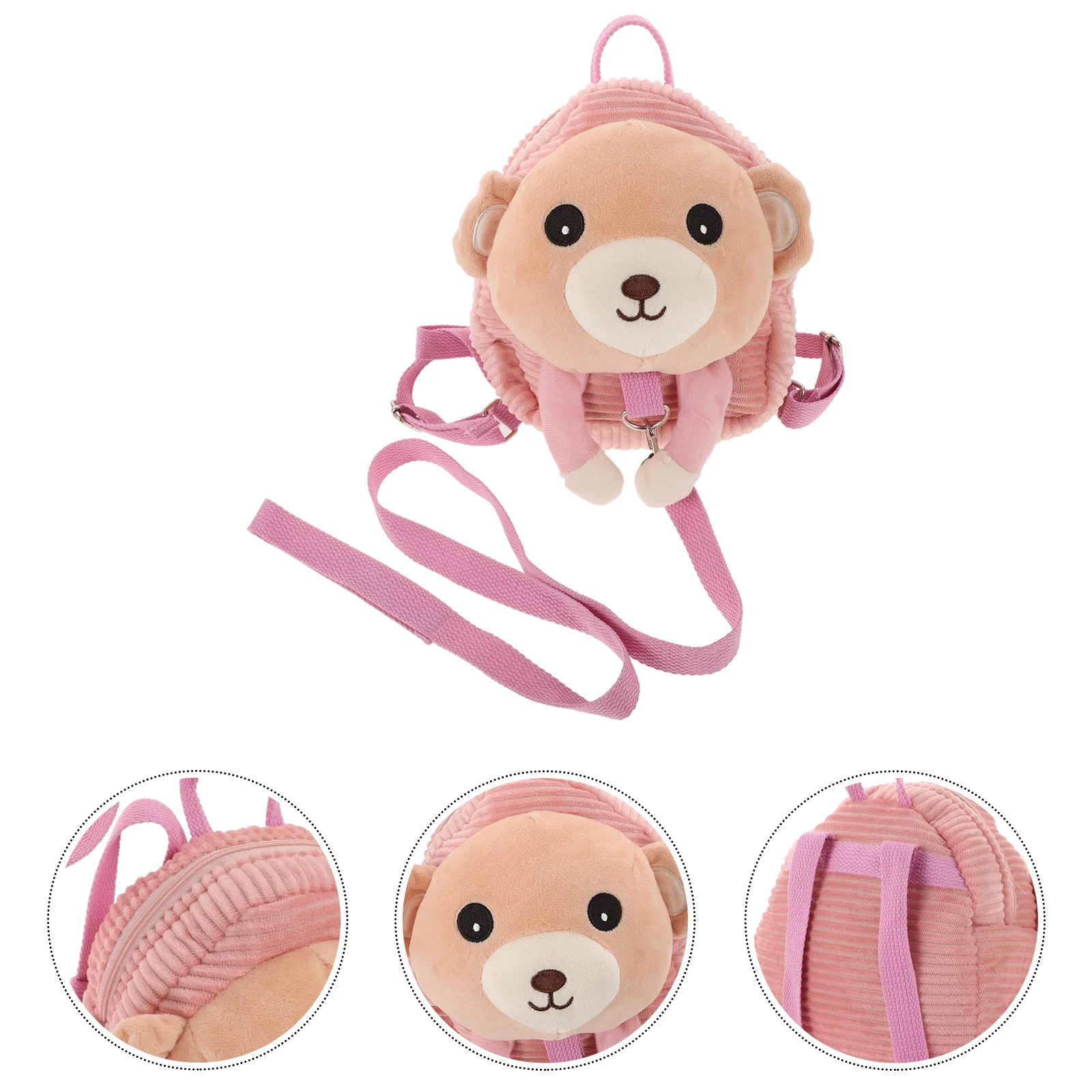 Cartoon Backpack Little Girl Kids Book Bags Small Plush for School Toddler Travel Preschool Girls Boys Backpacks Child