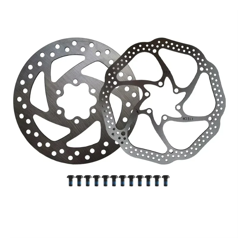 NFOX 1 Piece Bicycle Brake Disc Road Bike 160MM Disc 140mm Stainless Steel Thickness 1.8MM Brake Disc Bolt Circle Diameter 44