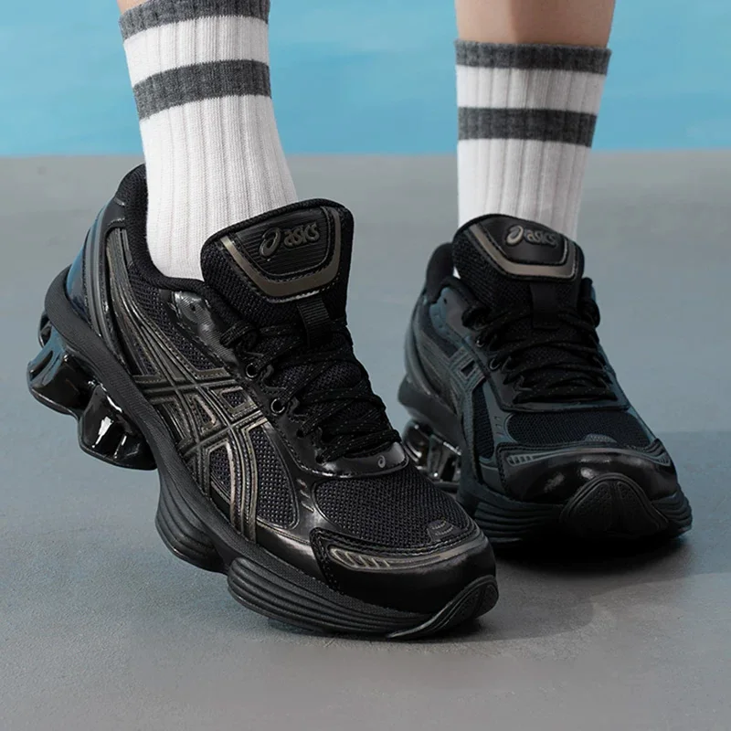 Asics GEL-QUANTUM KINETIC All Black Retro Mesh Casual Dad Shoes Men Women Cushion Sneakers 1203A591-003