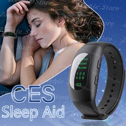 CES Bracelet Sleep Aid Device Micro Current Intelligent Help Sleep Device For Sleep Massager Relief Anxiety Stress Hypnosis Tool