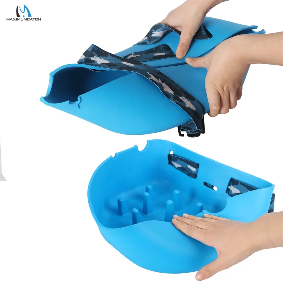 Maximumcatch Superlight UV Resistant FFSB Floating Fishing Stripping Basket Packable Fly Fishing Tackle Box for Fishing Wading