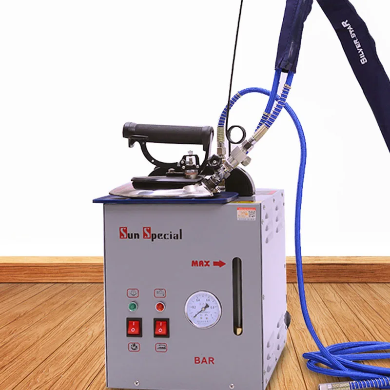 Ferro a vapor de pressão elétrica, Ferro caldeira engomar máquina, Casa pendurada engomar máquina, Super pendurado garrafa, Cheio