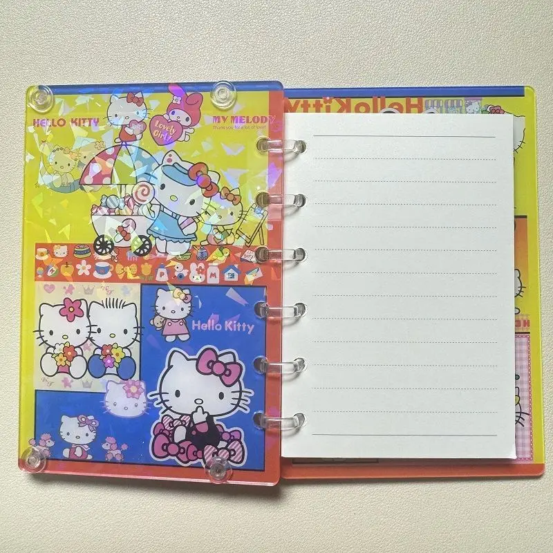 New Shake Book Student Notebook Handbook Acrylic Shell Cartoon Cartoon Kawaii Beautiful Practical and Portable Gift for Friends