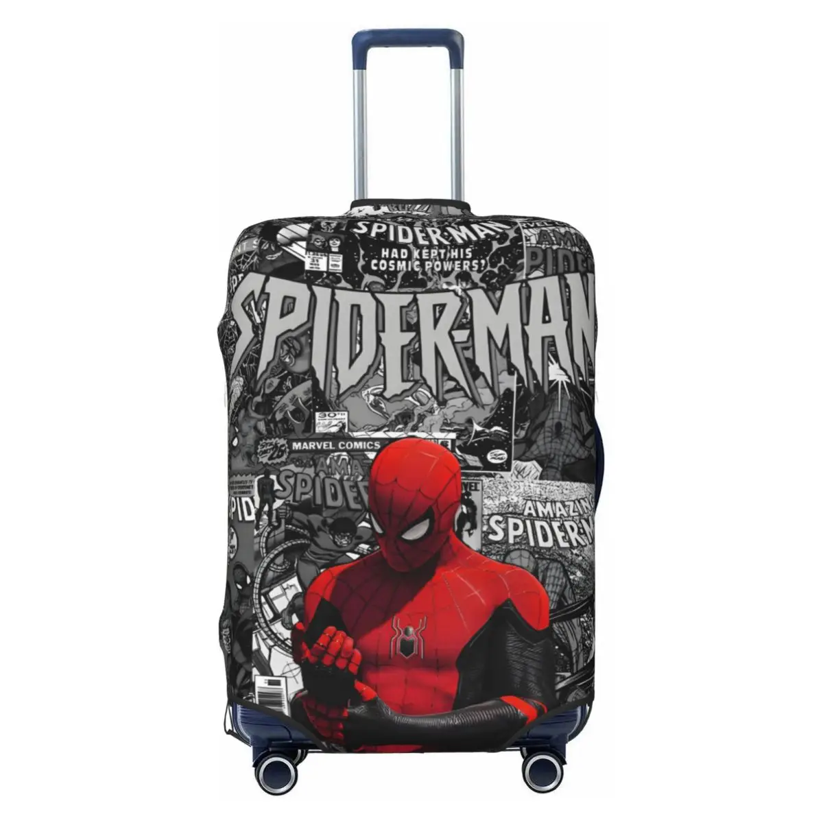

Custom Spiderman Anime Hero Luggage Cover Protector Elastic Cartoon Printing Travel Suitcase Covers