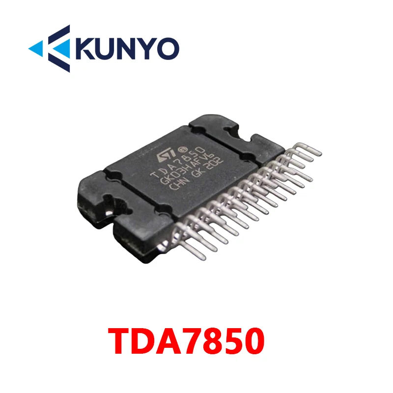 (1piece) TDA7850 7850 4*50W ZIP25  Automotive Amplifier Chip Audio Amplifier brand new original authentic chip