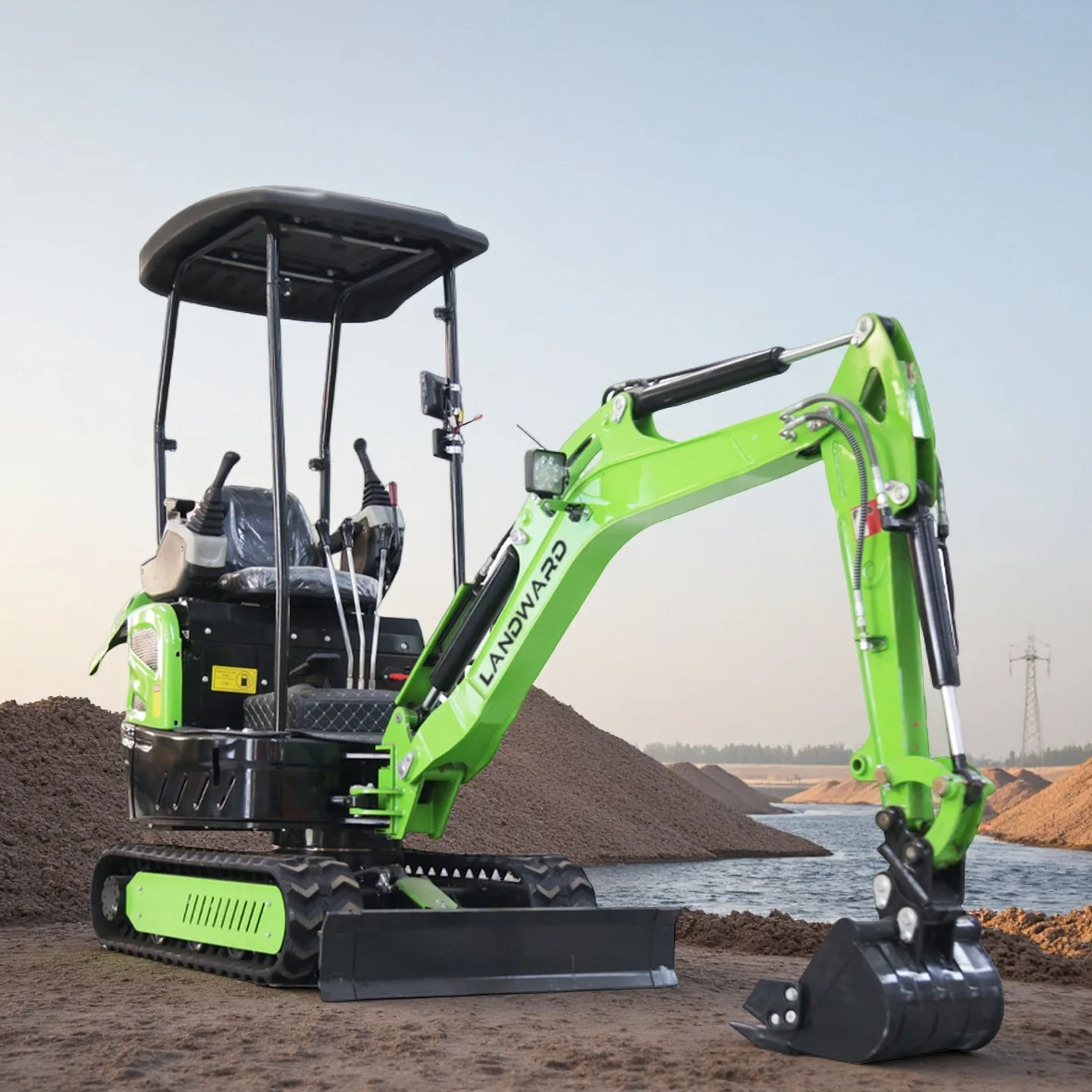 

For Sale 1.6 Ton Crawler Mini Excavator Hydraulic Small Digger Construction Machinery Small Excavator Free Shipping Customized