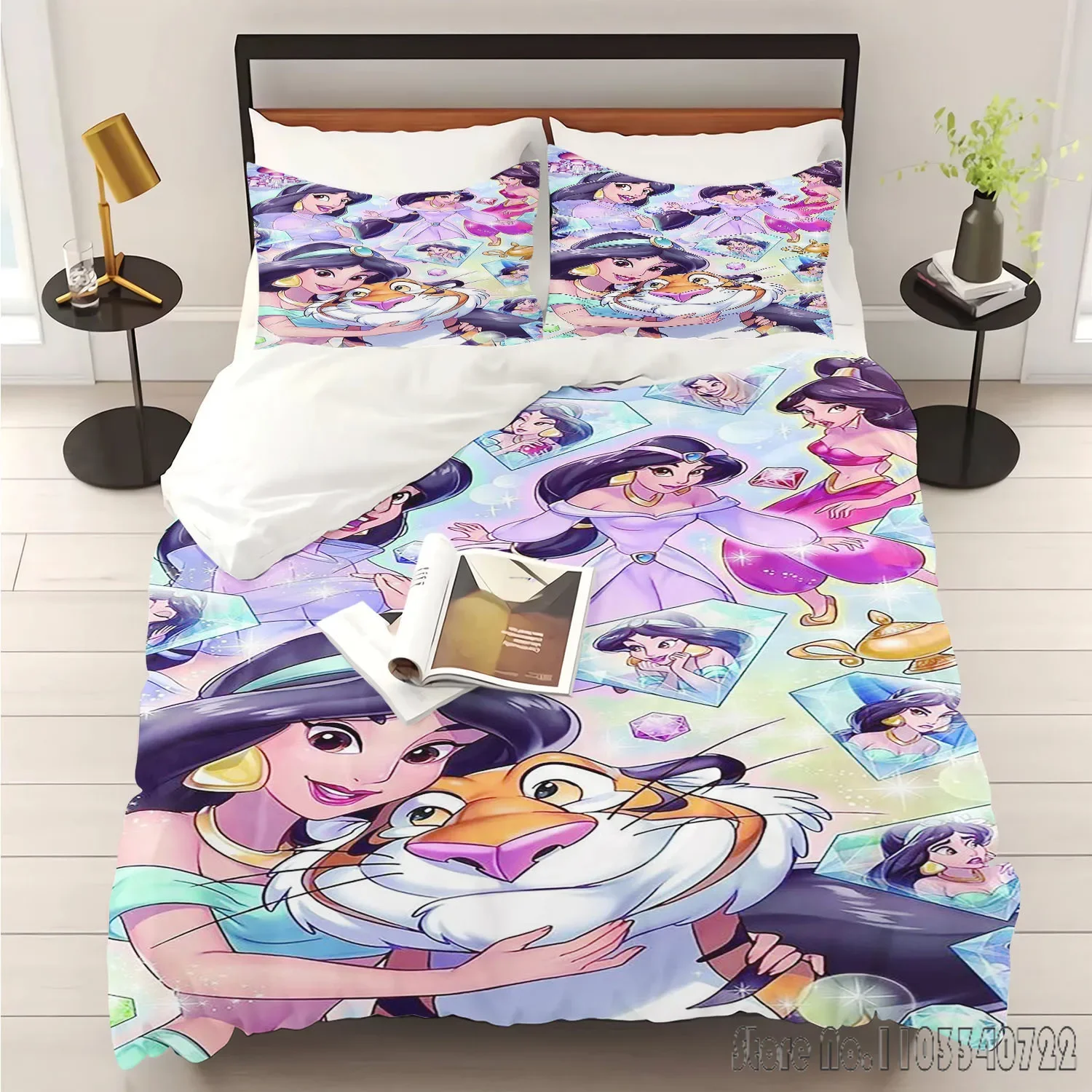 

Princess Series Bedding Set Printed Duvet Cover Set Bedding Room Decor Anime Home Decor 3D Children'S With Pillowcase