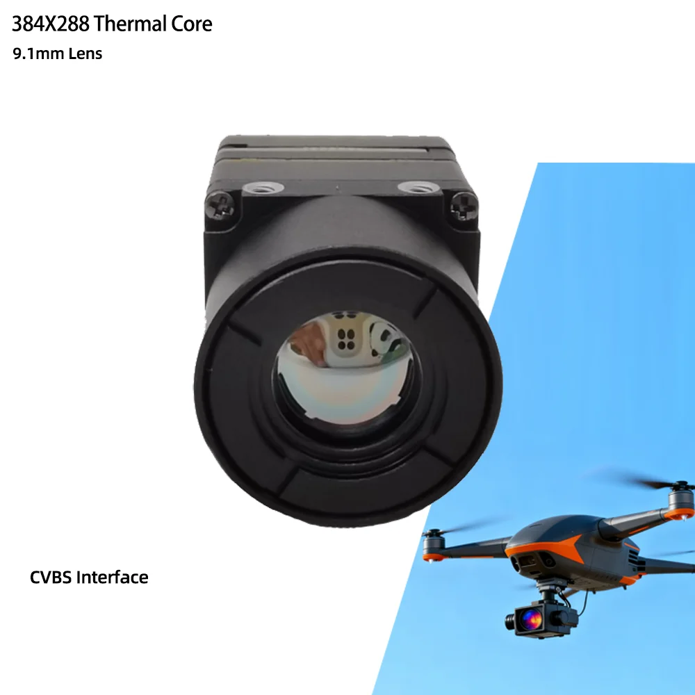 Thermal Camera FPV 384 9MM Thermal Imaging Camera Module For Security Monitoring Tiny Camera Module