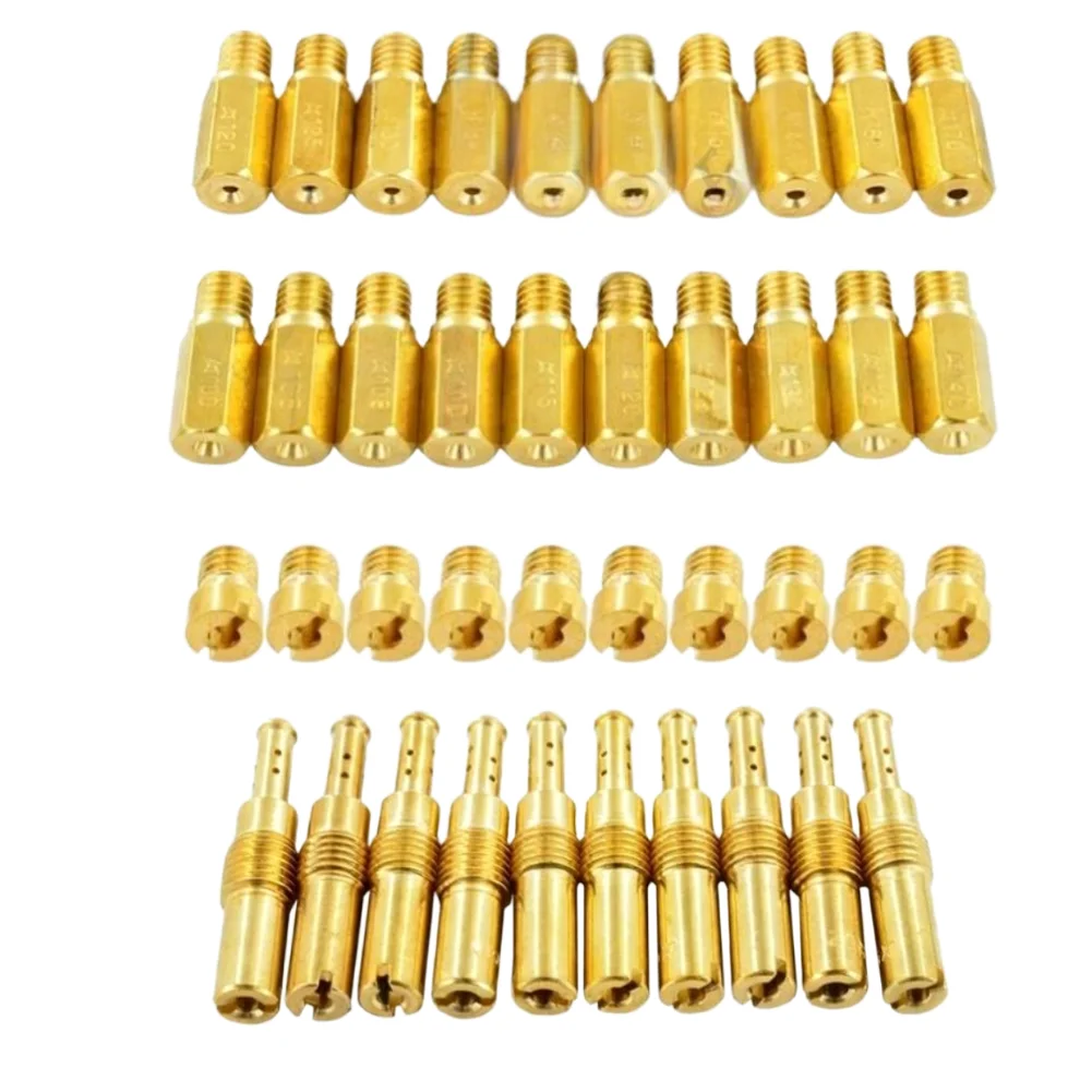 30 Main Jets and 10 Slow for pilot Jets For FOR KEIHIN Carburetors Including For CV For CVK for fcr PJ VA Applications