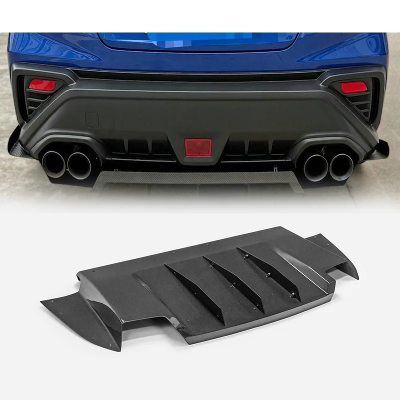 For Subaru VBH WRX VRSA1 Type Rear Diffuser Aerodynamic Part Racing Style Diffuser Performance Diffuser Exterior Upgrade Kit