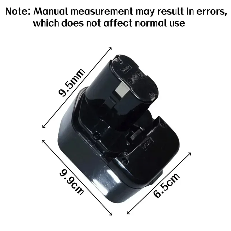 4800/6800/9800mAh 12V Power Tool Battery For Hitachi WR12DMR CD4D DH15DV C5D