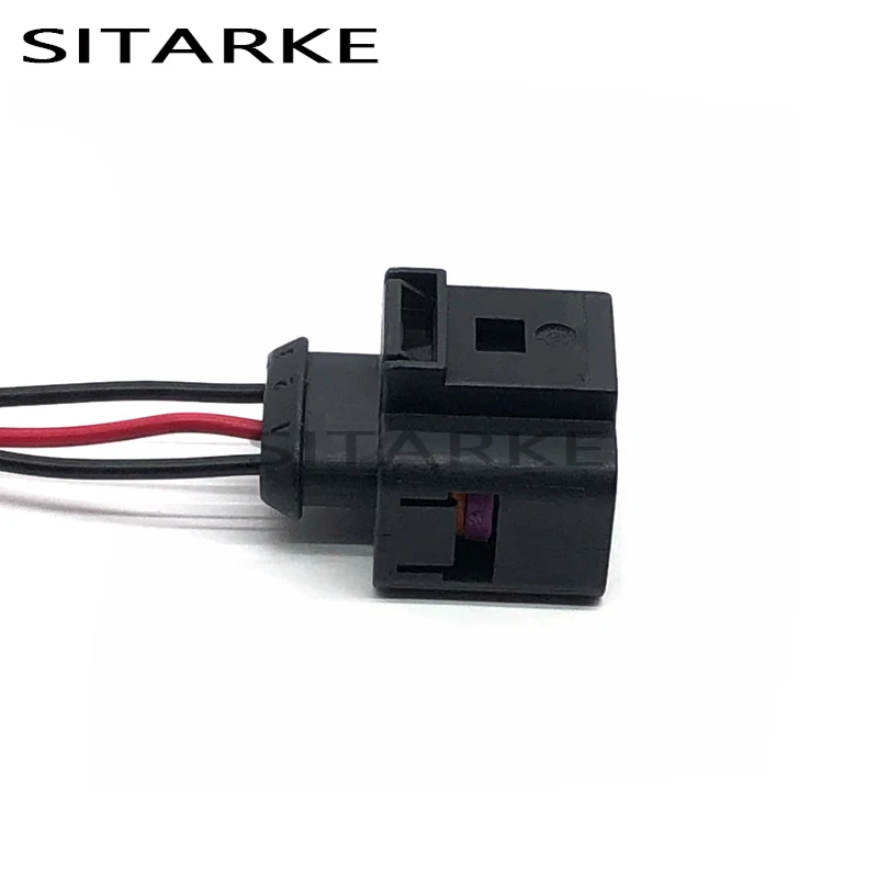 1 Set 3 Pin 1J0973723 VW 3.5mm Auto Waterproof Wire Harness Sensor Plug Connector 1J0 973 723 With 15CM Cable