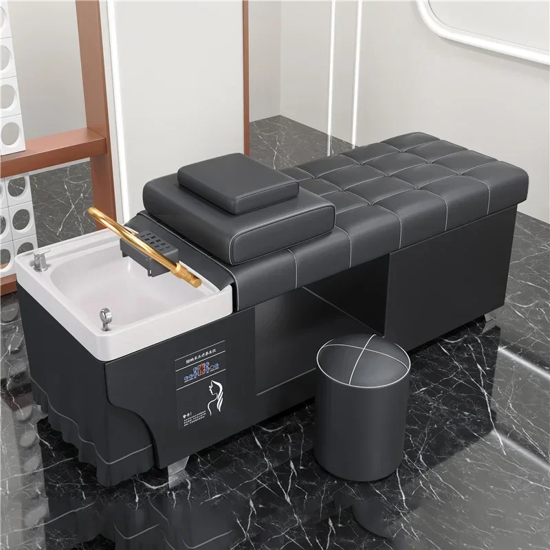 

Professional Hair Therapy Washbasin Shampoo Chair Living Room Basin Bed Spa Hairdresser Salon Stretcher Cama Abatible Bowl Sink