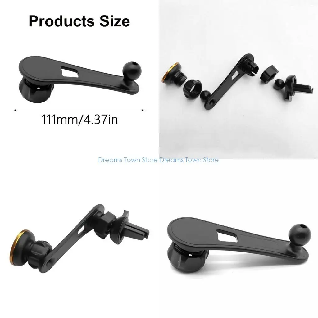 

HX6A Автомобильное воздушное вентиляционное отверстие для крепления для смартфона для смартфона Гибкое позиционирование