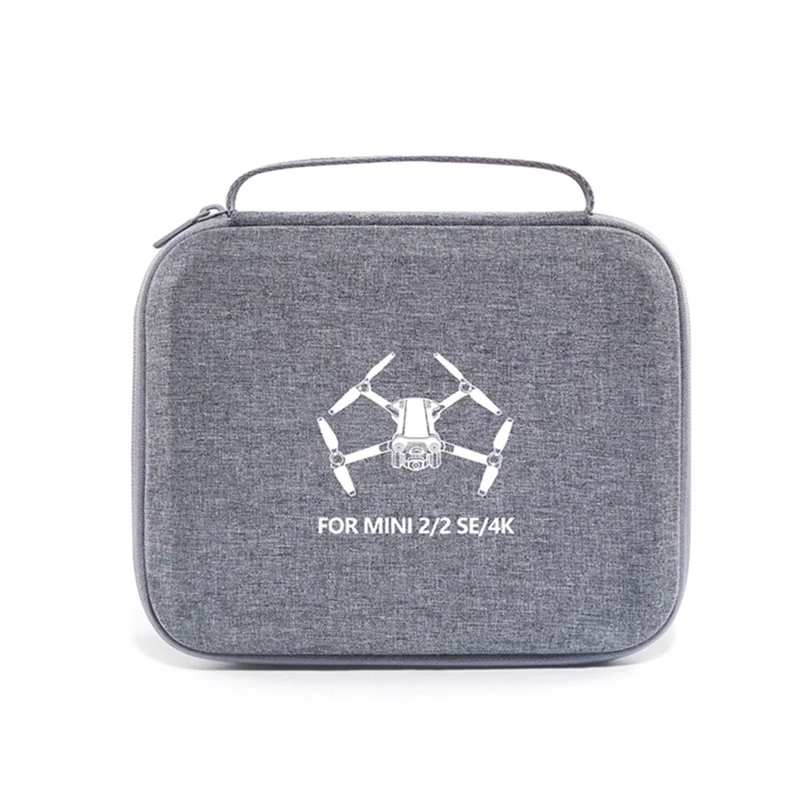 حقيبة حمل محمولة من RISE حقيبة تخزين مقاومة للرذاذ لملحقات بطارية DJI Mini 2/2SE/4K بدون طيار عن بعد