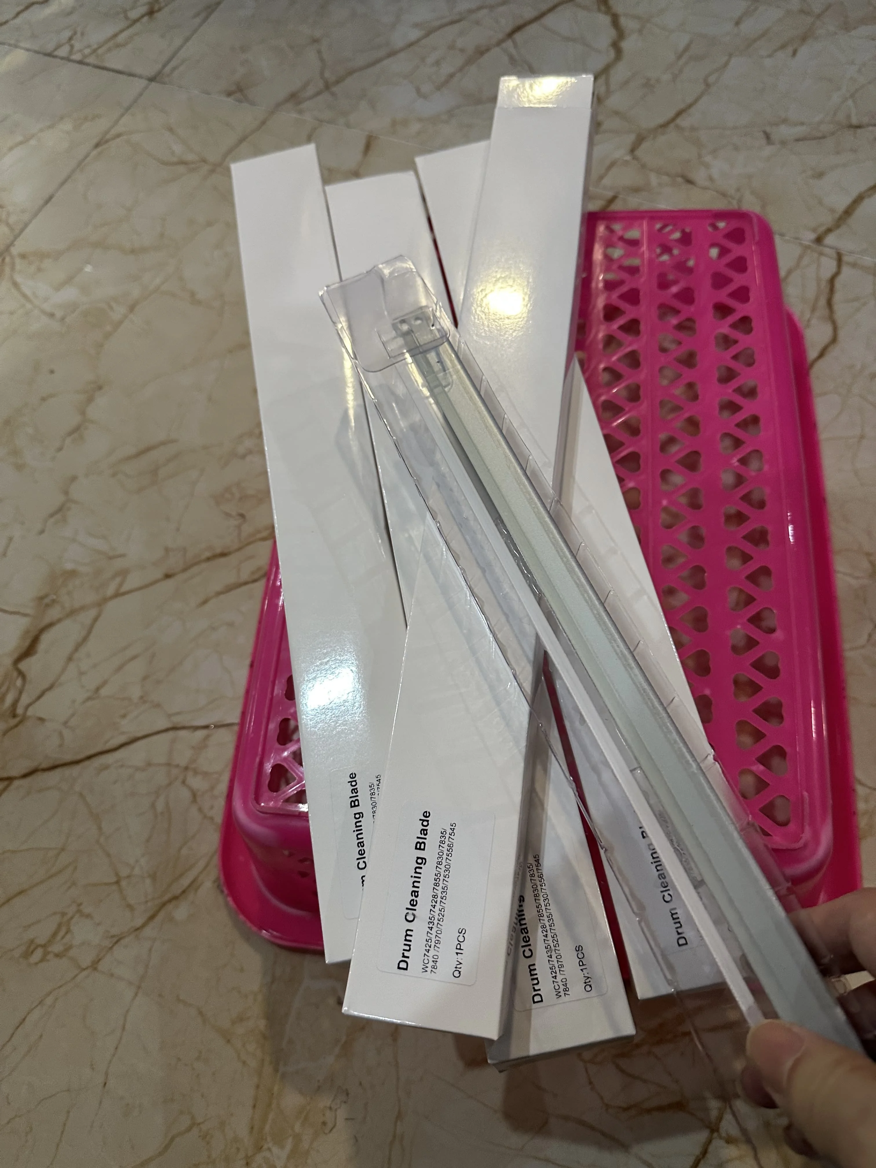 

4 шт. лезвия для чистки барабана для Xerox Phaser 7500 7800 WC 7525 7530 7545 7556 7535 7830 7835 7845 7855 C3370 C4470 C5570 лезвие для протирания