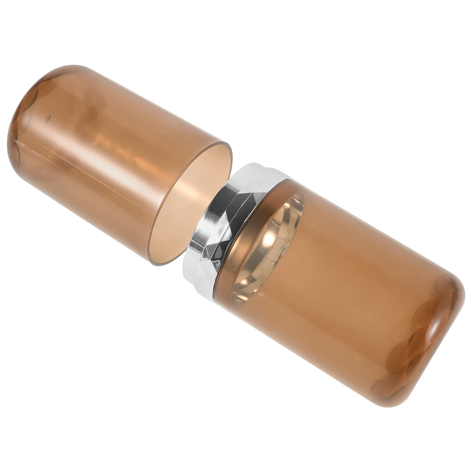 

Portable Travel Toothbrush Cup Large Capacity Clear Toiletry Mug for Camping Business Trip School Use Multifunctional Rinse