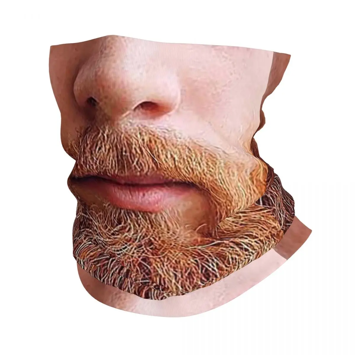 A Luscious Ginger Beard -only Bandana Neck Cover Printed Mask Scarf Warm Balaclava Riding Unisex Adult Breathable