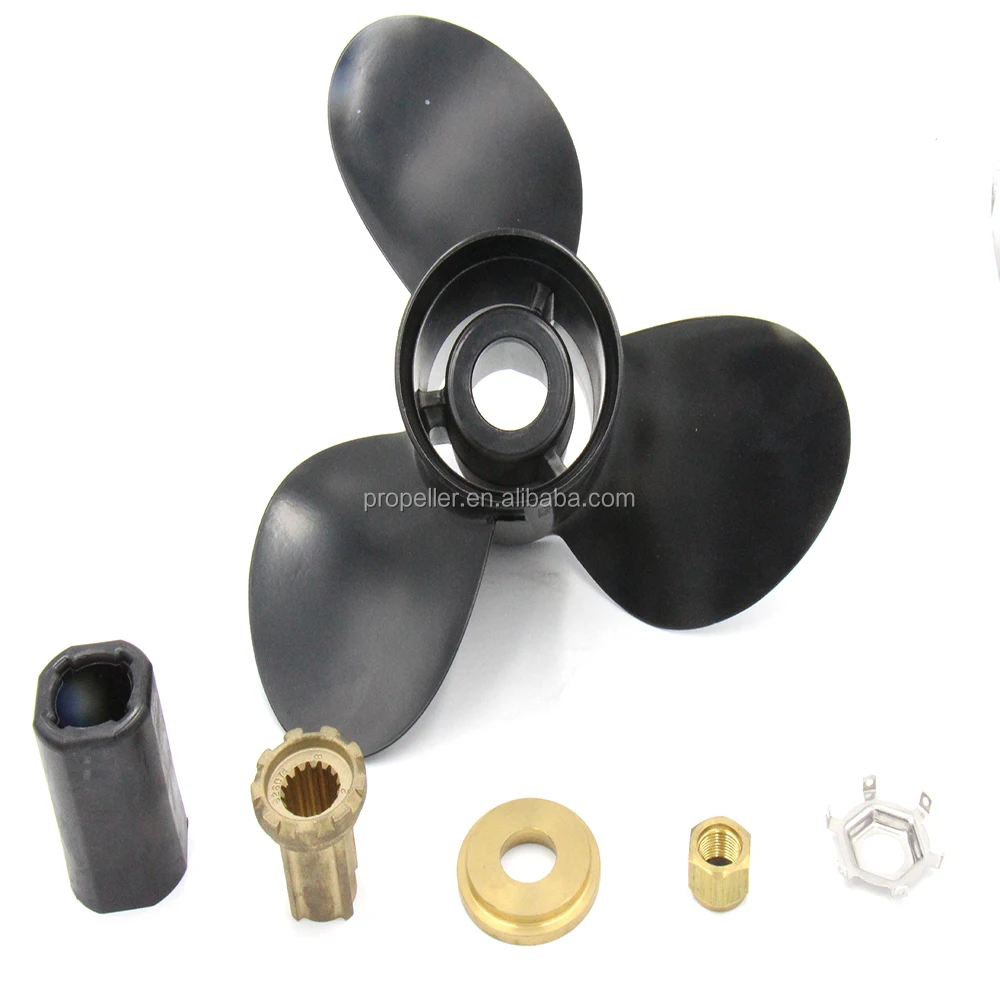 3 Blade Aluminum Alloy Marine Boat Outboard Propeller For Mercury Engine 60-125HP