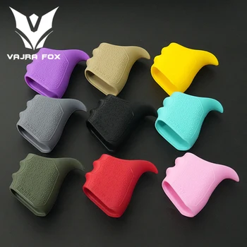 1 個の戦術的なユニバーサルガングリップカバーフィットピストルハンドルノンスリップゴムカバーフィットグロック G17 G18 G19 ハンドル武器アクセサリー