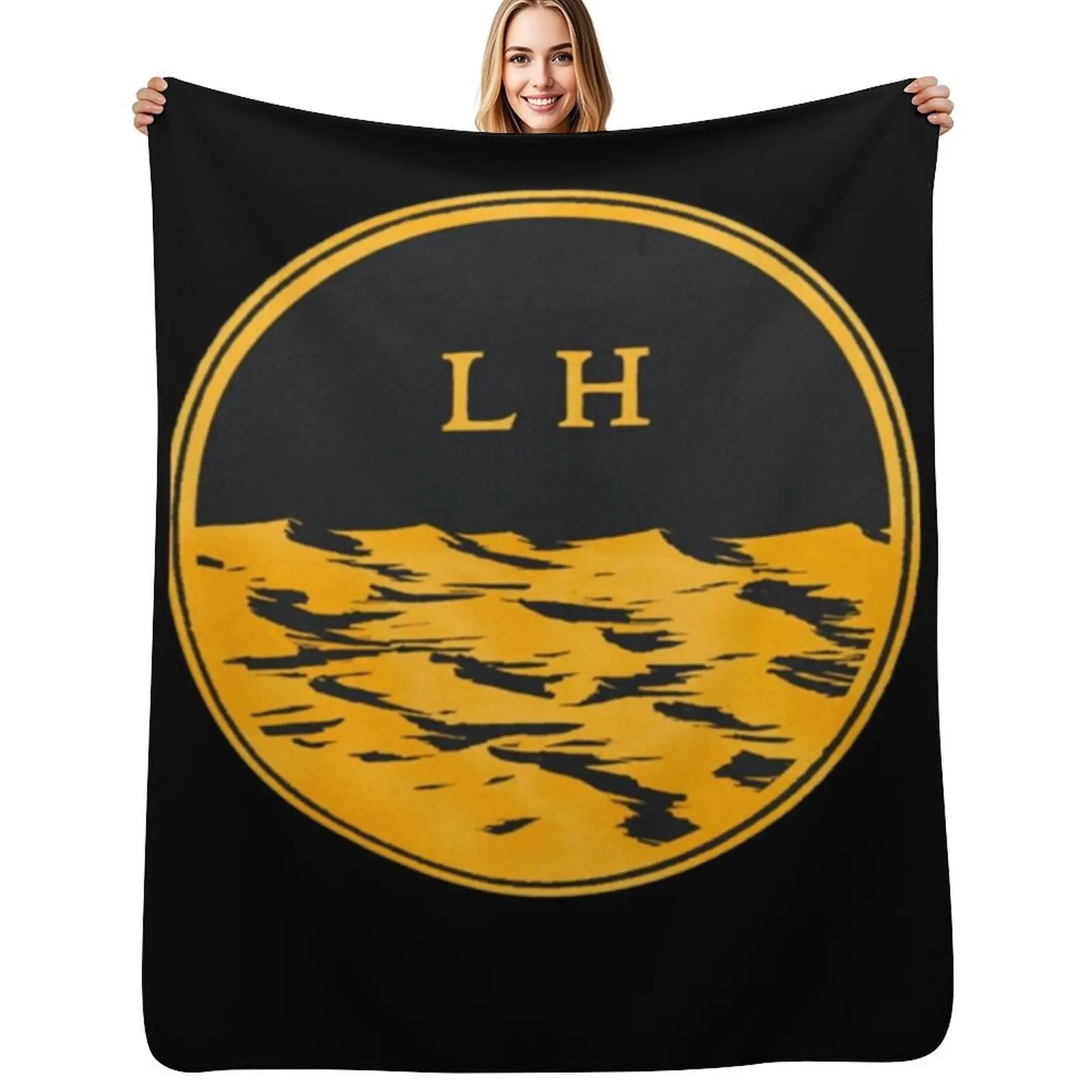 

Lord Huron logo vintage Throw Blanket Long Lasting Soft Plush Blanket for Daily Use