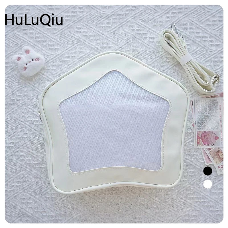 

Новая сумка Ita, рюкзаки, популярная японская прозрачная школьная сумка для женщин, милая Лолита, милая шикарная звезда, эстетичная сумка через плечо