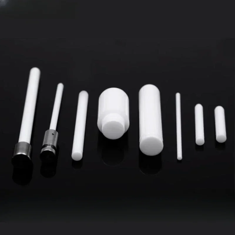 Zirconia ceramic rod solid wear-resistant insulated high-temperature resistant ceramic column corrosion-resistant stirring rod