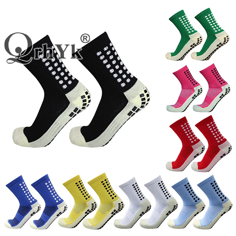 Anti-slip Soccer Socks Women Men Outdoor Sport Running Football Yoga Running Cycling Grip Socks