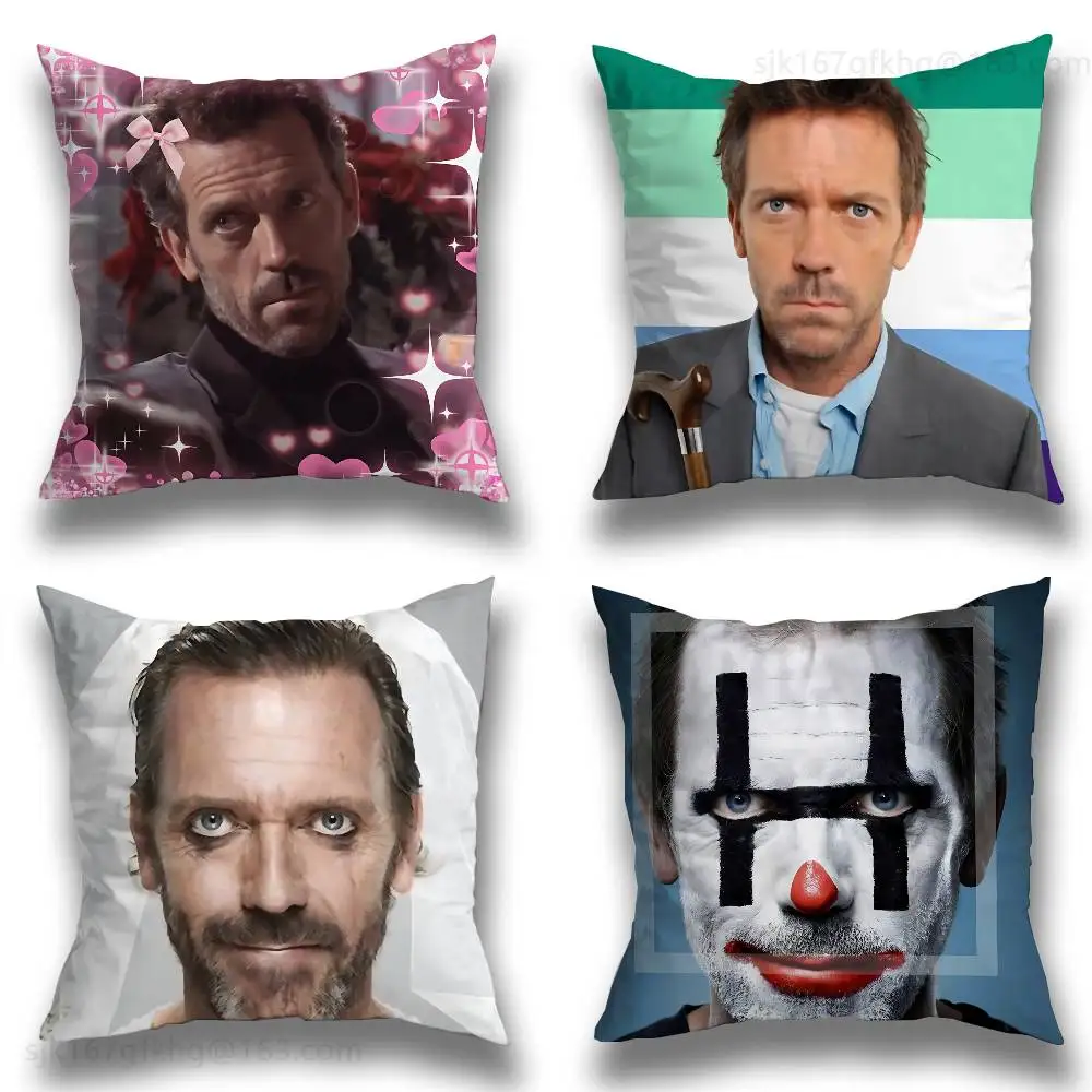 

TV Show House MD Pillow Case Sofa Living Room Bedroom Headboard Backrest Cushion Square Cushion Nap Time