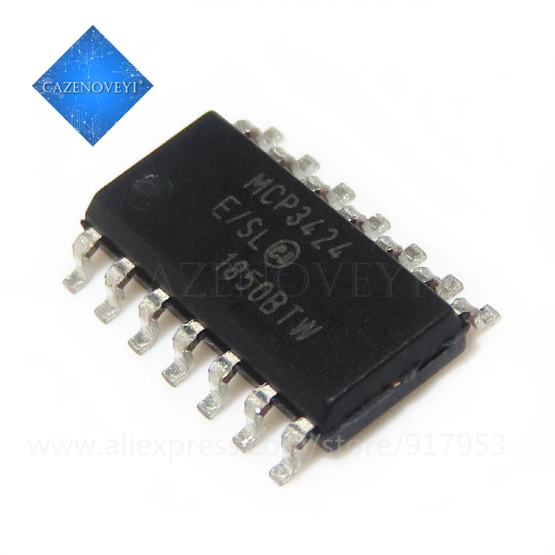 1pcs/lot MCP3424-E/SL SOP-14 MCP3424-E 3424 MCP3424 P3424 CP3424 In Stock