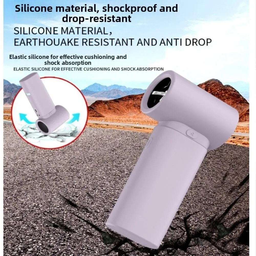 Silicone Protective Case Dustproof Shockproof Soft Cover Portable Carrying Case for CUKTECH CP Module Fan Plus Power Bank