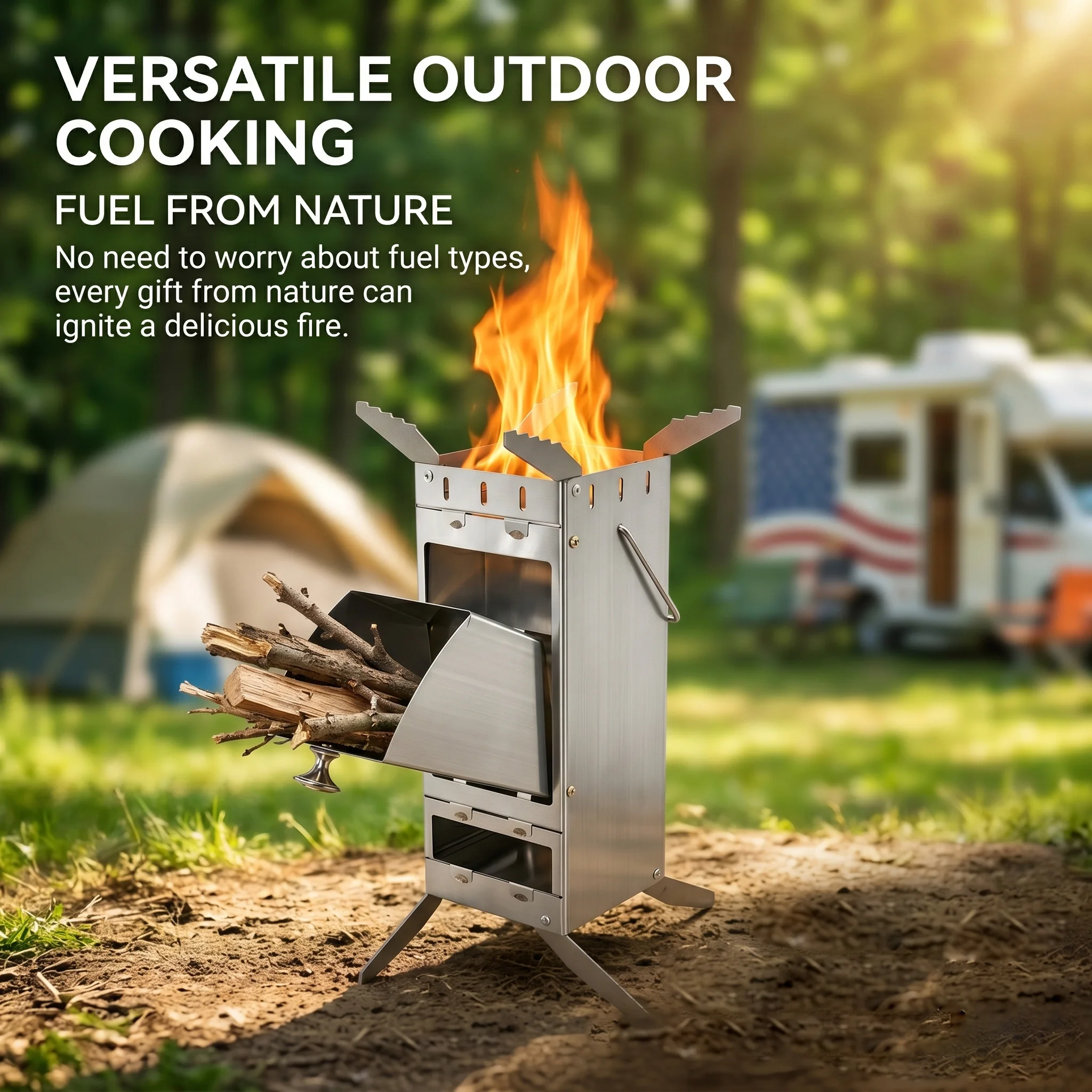Portable Camping Wood Stove wi - Outdoor Camping Wood Stove review and price