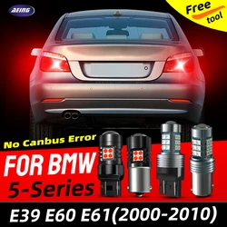 2pcs LED Brake Stop Tail Lights Blubs Red No Error For BMW 5-Series E39 E60 E61 Sedan/Touring 530d 528i 520d 523i 535i 525d/i