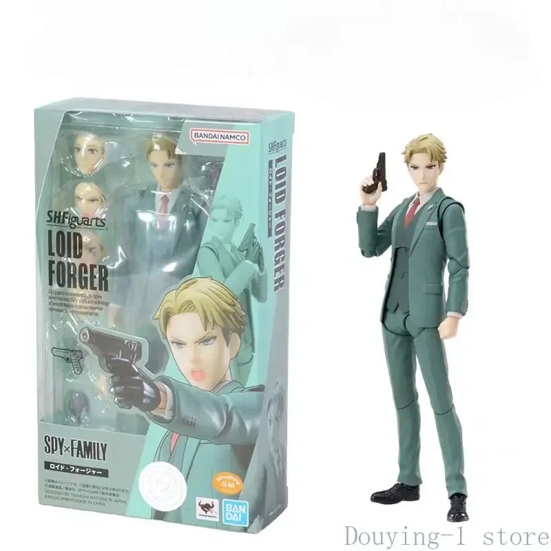 

В наличии Bandai, новая аниме-фигурка SPY×FAMILY SHF Figuarts, готовая модель, комплект, коллекция игрушек, подарки