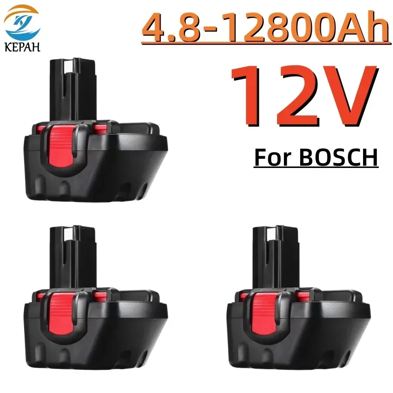 

12 В аккумулятор для отвертки 12 В 12800 мАч для Bosch PSR BAT043 BAT045 BAT046 BAT049 2607335273 2607335274