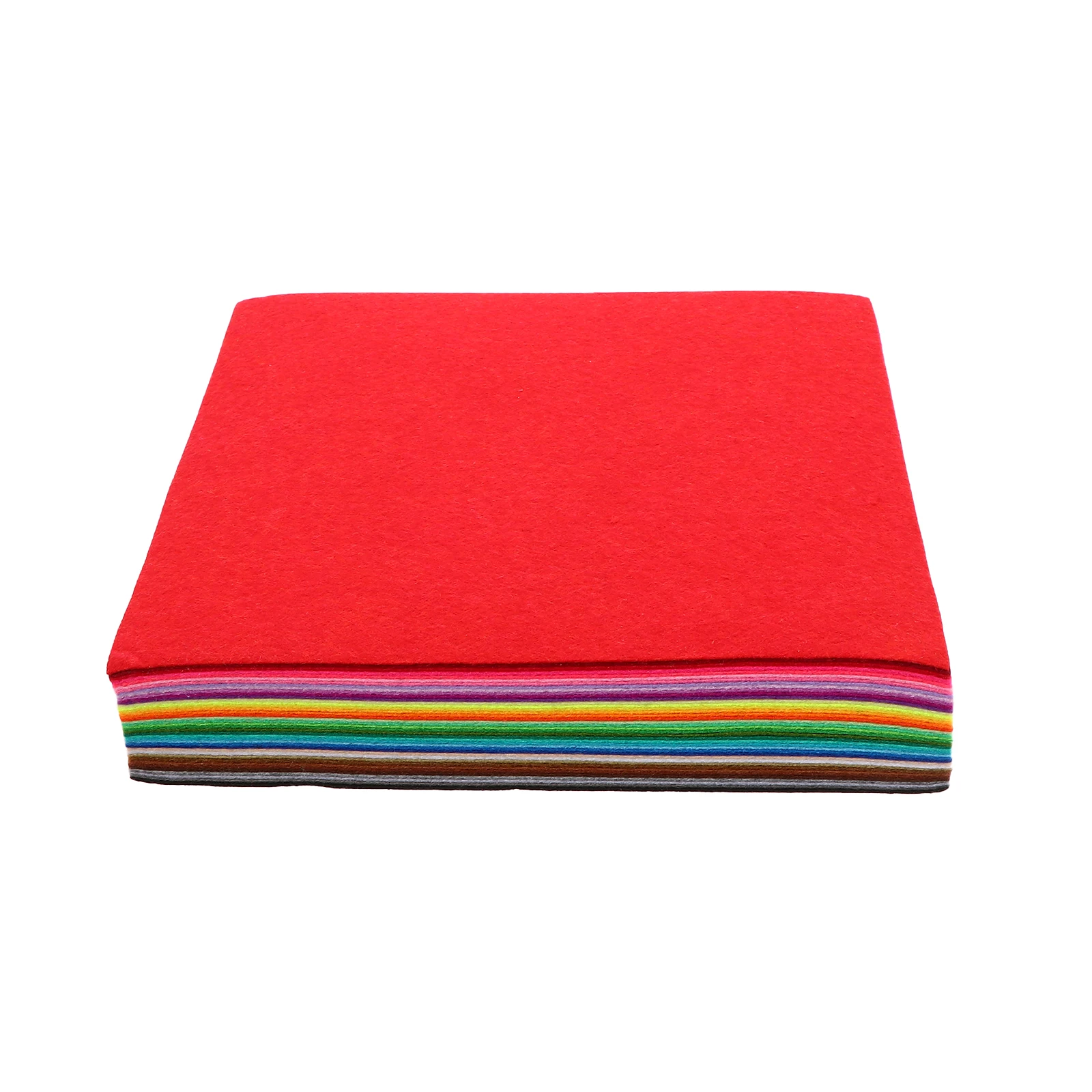 

40pcs Nonwoven Fabric Sheets for Kids DIY Craft Sewing Accessories 40 Color Felt Material Patchwork Supplies Classroom Activity