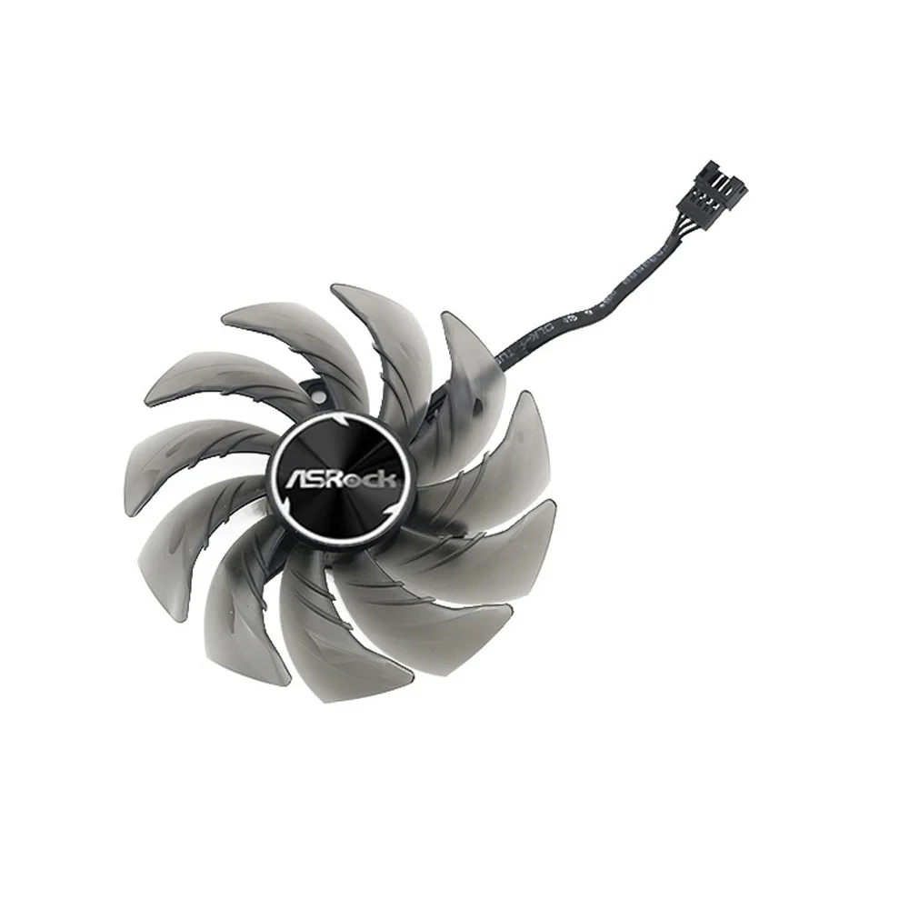 85mm FDC10H12S9-C RX6700XT 6750XT for ASROCK RX 6600XT 6600 6700 XT 6800 Challenger Pro OC Video Gaphics Card Cooling Fan view 2