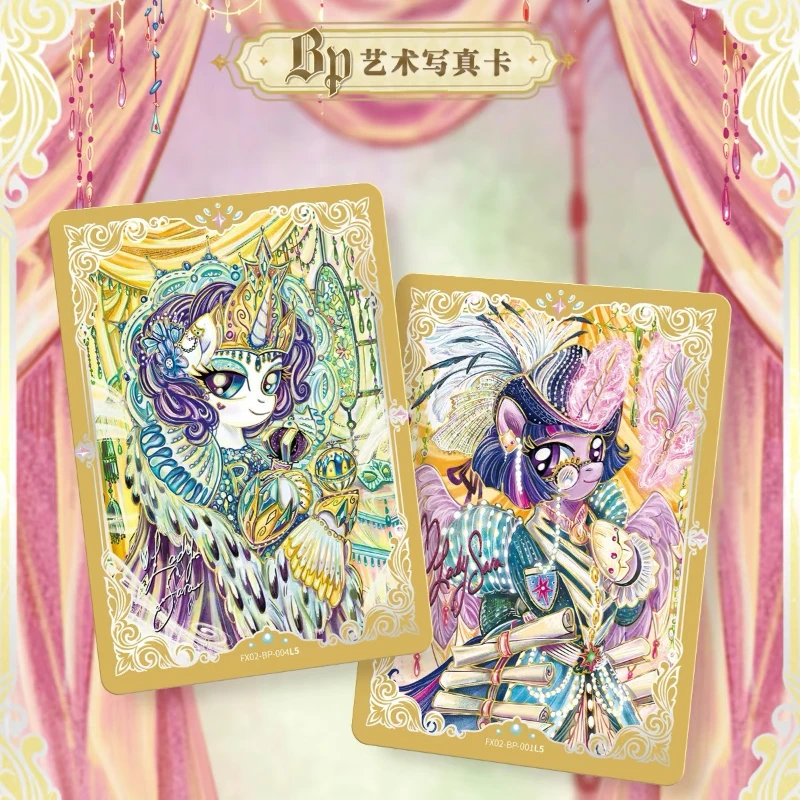 KAYOU Genuine My Little Pony Card Friendship Forever Cards Star Pack Gorgeous Gilded Princess Cards Collectible Card Toys Gifts