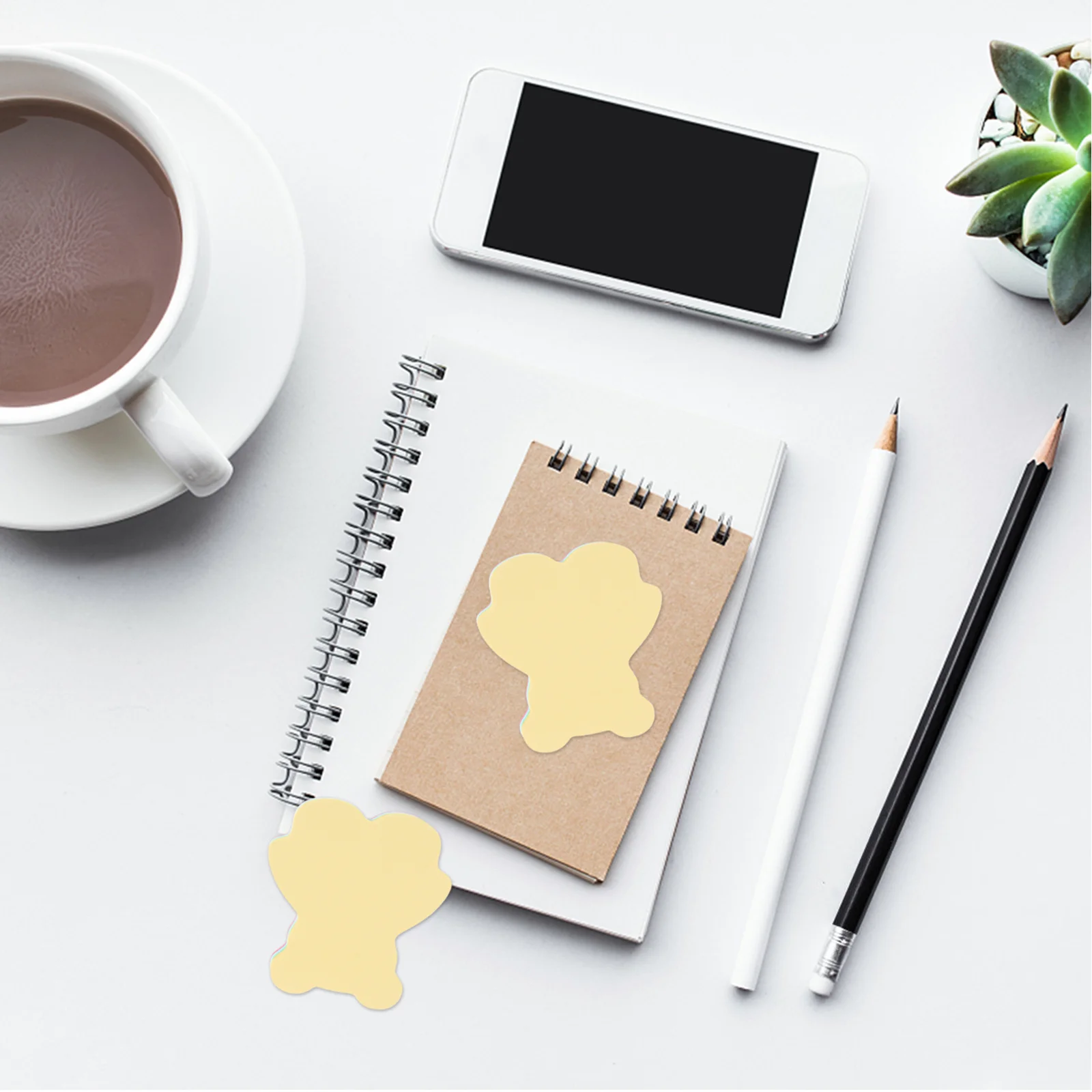 

Memo Pads 10 Books Strong Adhesive Note Stickers Creative Cartoon Office Home Use Self Stick Tearable Paper Compact Memo