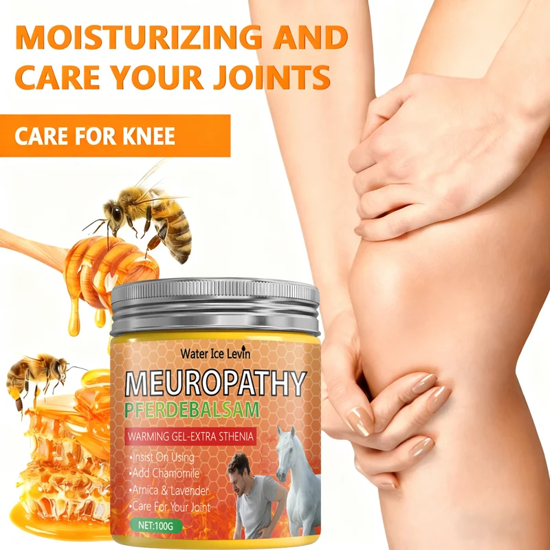 Neuropatía Bálsamo para Caballos Gel Calentador Fórmula Extra Fuerza. Manzanilla, Arnica, Lavanda. calma las articulaciones. Para entusiastas de los deportes.