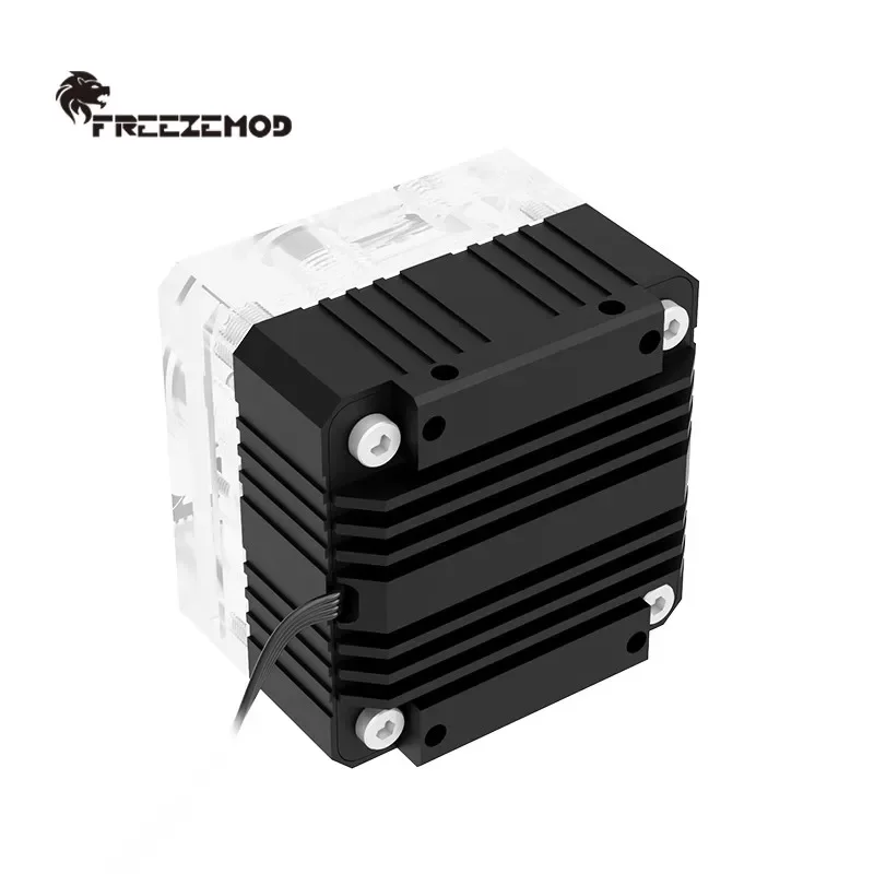 FREEZEMOD PC Slim ปั๊มน้ํา 44 มม. ความสูง 3.5M Lift 550L/H, ABS หรืออลูมิเนียม Aromor อุปกรณ์เสริม PU-SZM4