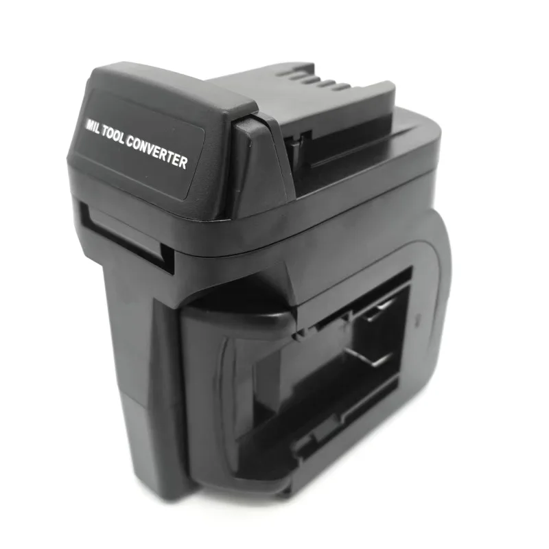 HAKSINKY DW18MIL Battery Adapter for DL 18V Li-ion Batteries Converting To for Milwaukee 18V Li-ion Battery Cordless Power Tools