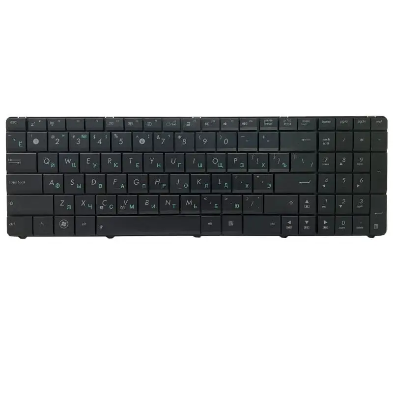 WYORESY New Russian Keyboard For Asus K73SV X75A X75V X75VB X75VC X75VD RU Black