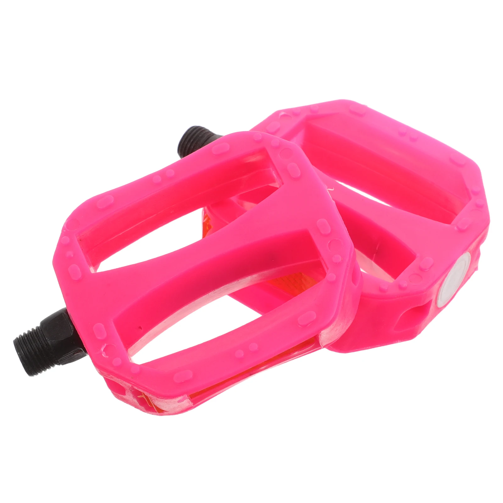 

1 Pair Kids Bicycle Pedals 1/2 Inch Thread Durable Non-Slip Plastic Replacement For Toddler Bike Tricycle Mountain Bike Flat