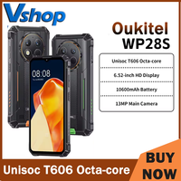 Oukitel WP28 S Rugged Phone (4+12)+128GB 10600mAh Battery 6.52‘' HD+ Android 14 13MP Camera Octa-core NFC 4G Smartphone